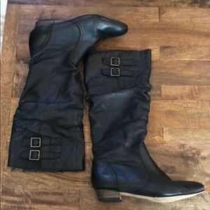 Steve Madden Black boots great condition